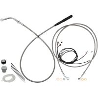 Kabelkit EZ Install Snabbkoppling Polerad Silver FAT BAGGERS INC.