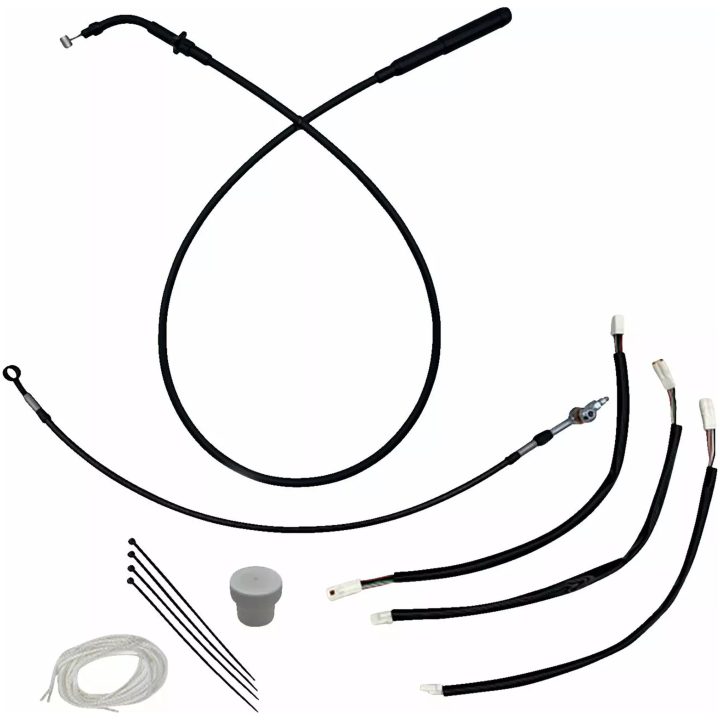 Kabelkit EZ Install Svart Matt FAT BAGGERS INC. – bild 2