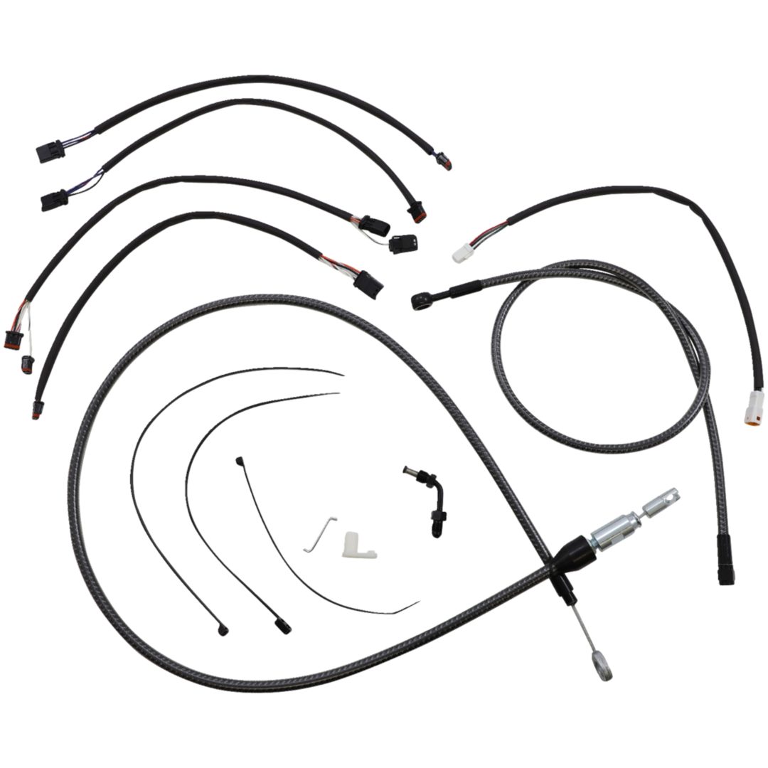Kabelkit Karbonfibr Designer Silver MAGNUM SHIELDING