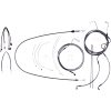 Kabelkit Karbonfibr Designer Silver MAGNUM SHIELDING – miniatyr 1
