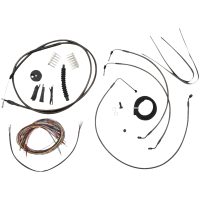 Kabelkit Midnight Flätad Svart/naturlig LA CHOPPERS