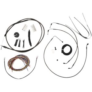 Kabelkit Midnight Flätad Svart/naturlig LA CHOPPERS