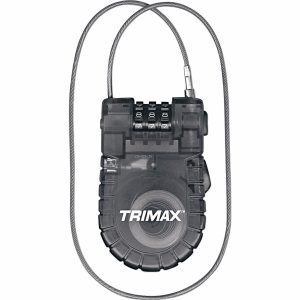 Kabellås Svart Retractable TRIMAX