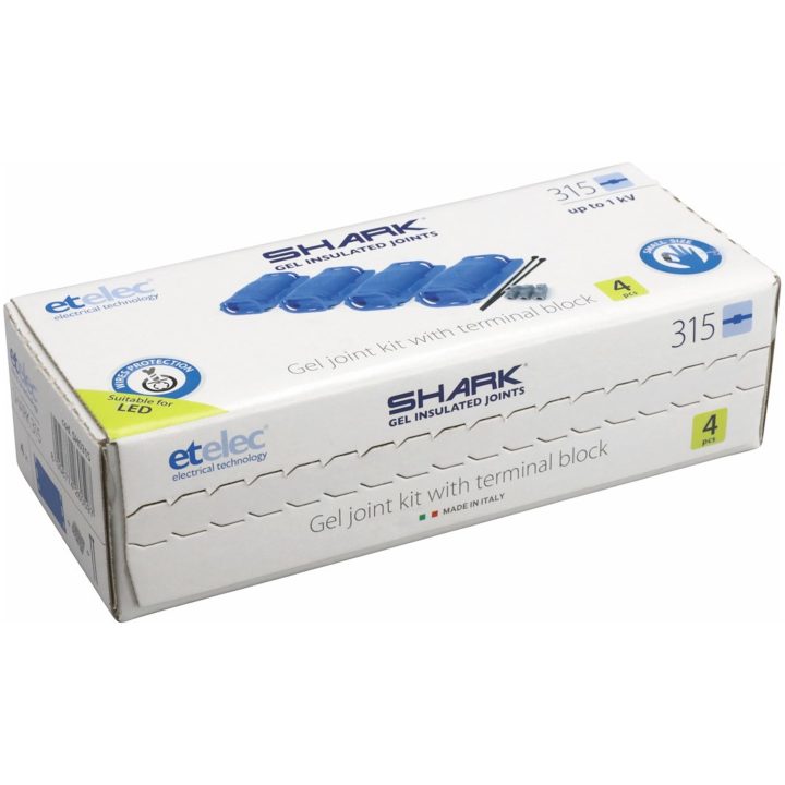 Kabelskarv Gel, 3x1,5mm², Set om 4 st skarvar MALMBERGS – bild 2
