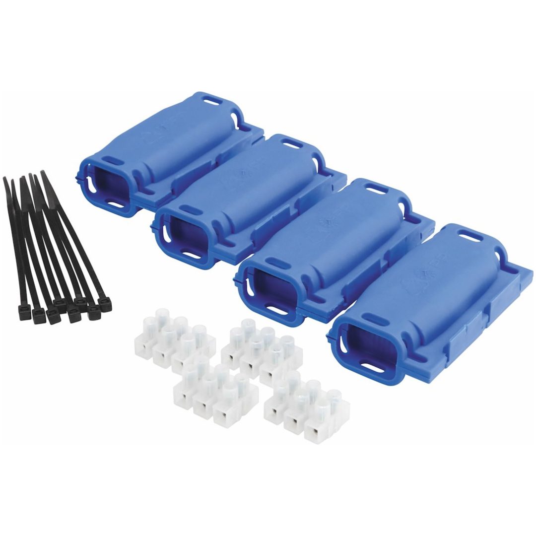 Kabelskarv Gel, 3x1,5mm², Set om 4 st skarvar MALMBERGS