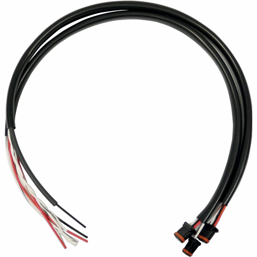 Kabelskarvsats För Styre Svart LA CHOPPERS WIRING EXTNSION 11-13SFTL