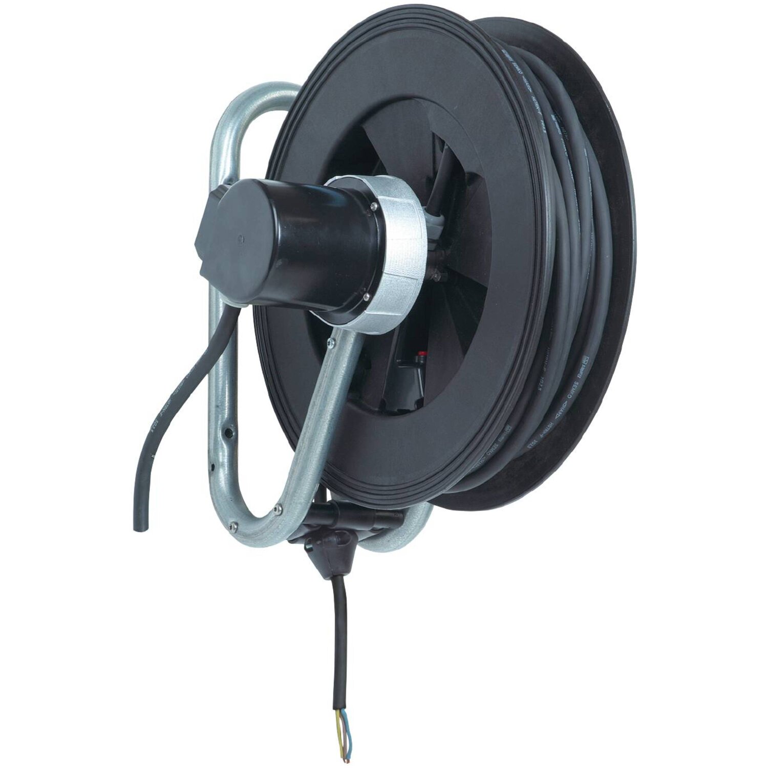 Kabelvinda sladdvinda nederman - Kabelupprullare öppen