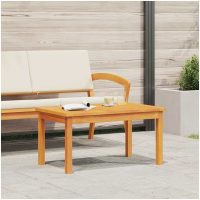 Kaffe Bord 75x40x38 cm Massivt Akaciaträ vidaXL
