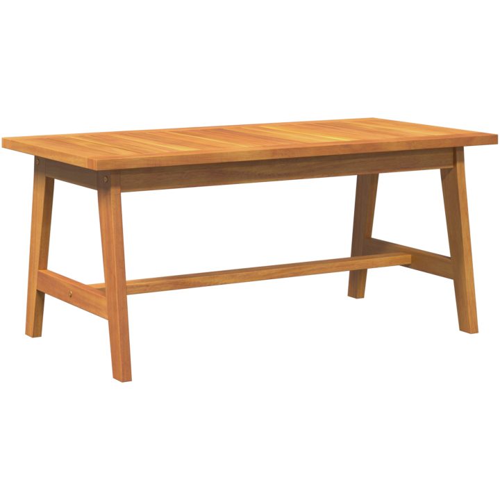 Kaffe bord Massivt akaciaträ vidaXL 90 x 45 x 40 cm – bild 2