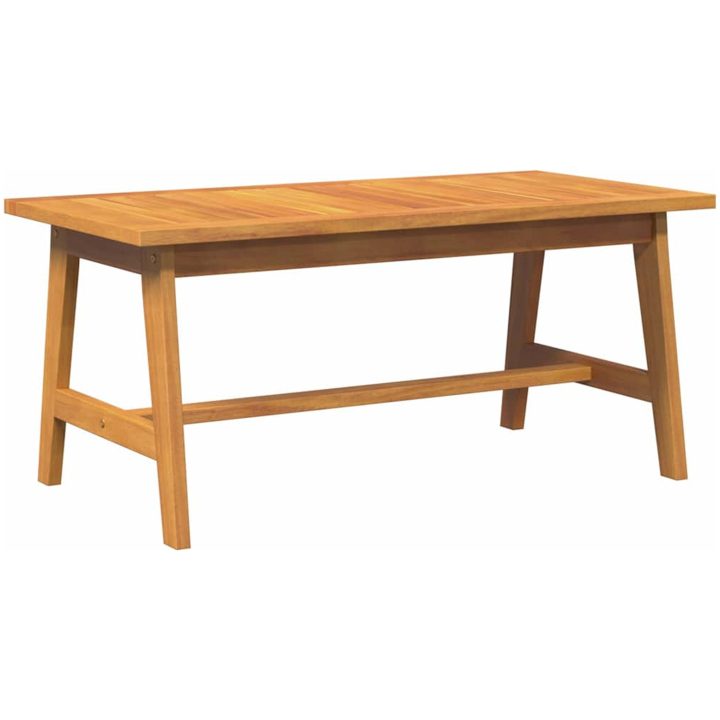 Kaffe bord Massivt akaciaträ vidaXL 90 x 45 x 40 cm – bild 5