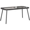Kaffeebord Svart 90x45x42 cm Konstrotting vidaXL 90 x 45 x 43 cm – miniatyr 2