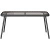 Kaffeebord Svart 90x45x42 cm Konstrotting vidaXL 90 x 45 x 43 cm – miniatyr 5