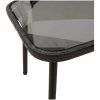Kaffeebord Svart 90x45x42 cm Konstrotting vidaXL 90 x 45 x 43 cm – miniatyr 7