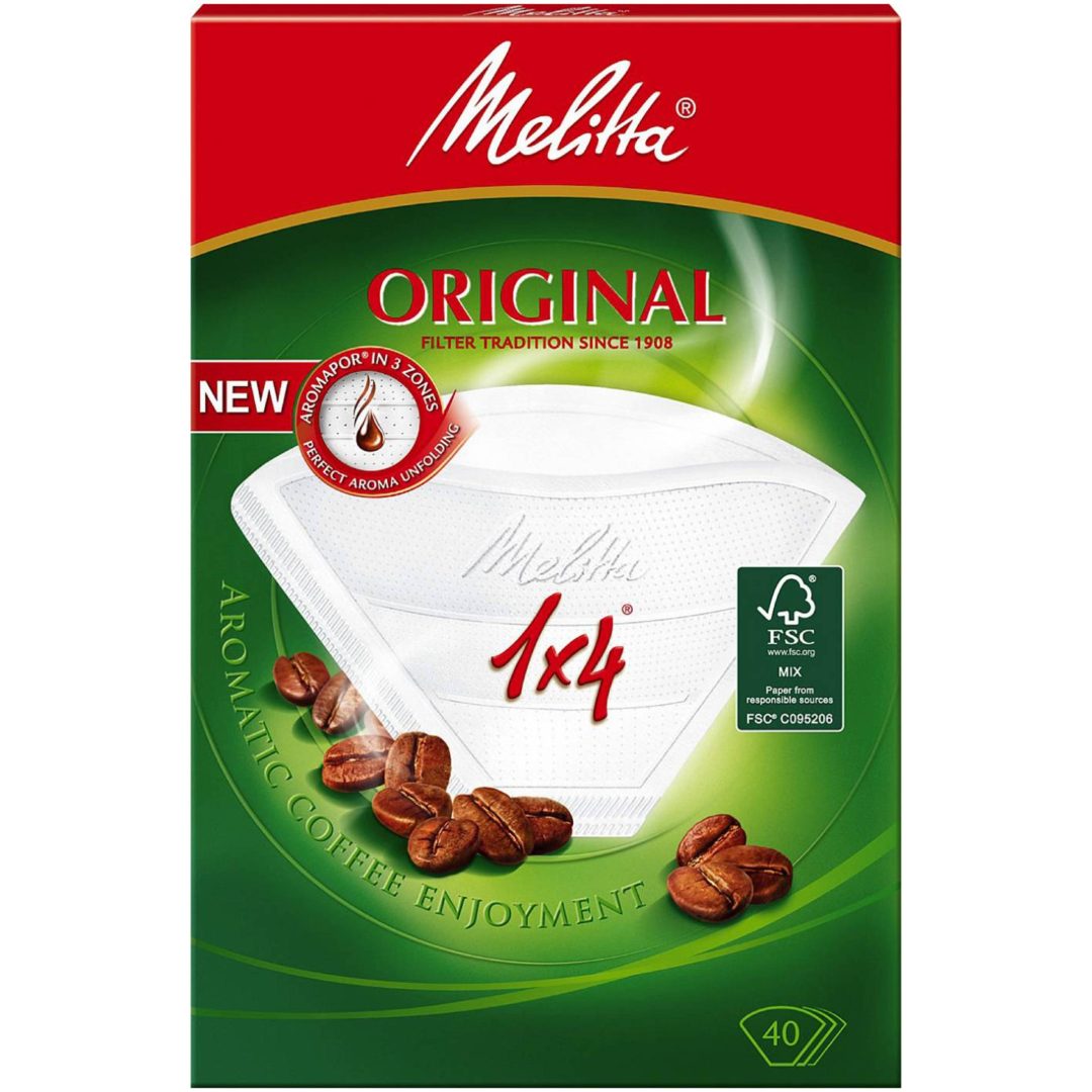 Kaffefilter Original MELITTA KAFFEFILTER MELITTA 1X4 – bild 2