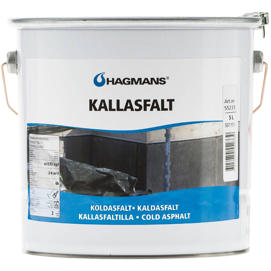 Kallasfalt Hagmans KALLASFALT HAGMANS 5L