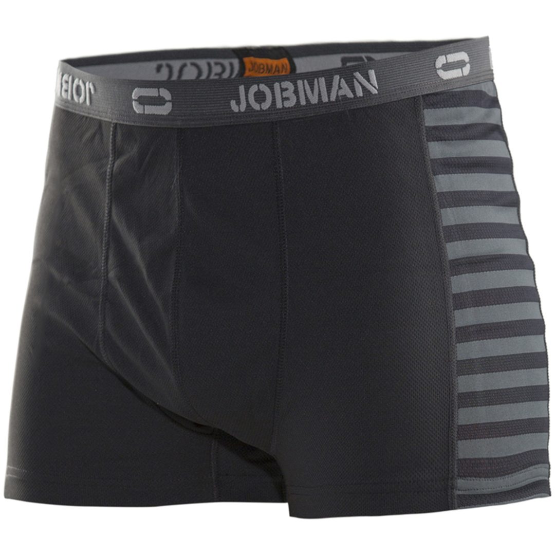 Kalsong Dry-tech™ Bamboo 2576 Technical Svart/Mörkgrå Jobman XXXL