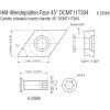 Kantfräs 18V KFM 18 LTX 3 RF Utan Batteri METABO Utan Batteri – miniatyr 4