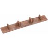 Kantlist 10 st brun plast vidaXL – miniatyr 2