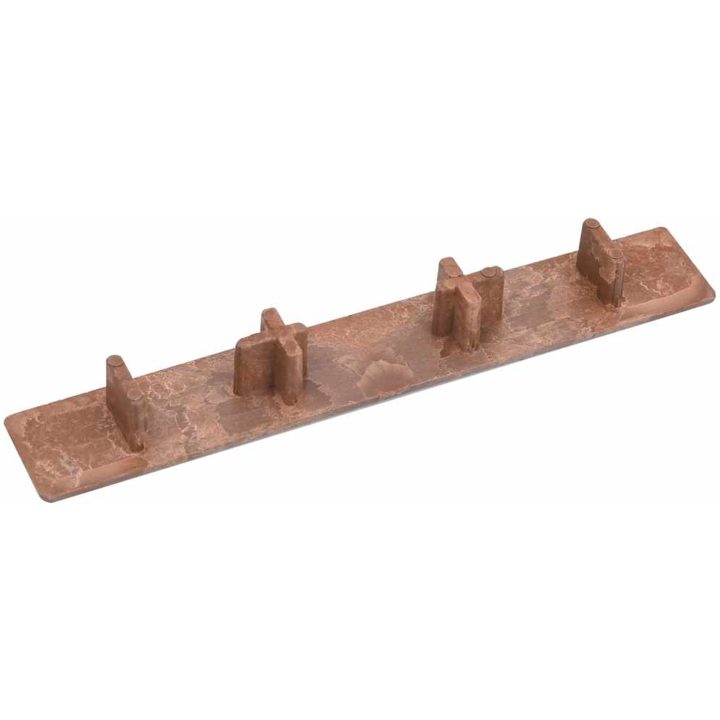 Kantlist 10 st brun plast vidaXL – bild 2
