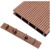 Kantlist 10 st brun plast vidaXL – miniatyr 4