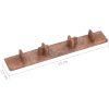 Kantlist 10 st brun plast vidaXL – miniatyr 6