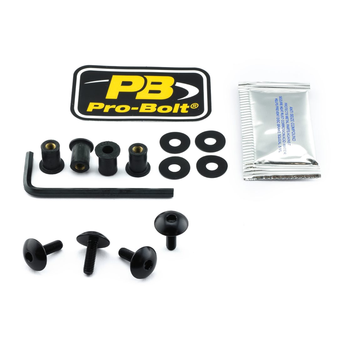 Kåpbultar Standard PRO BOLT Svart