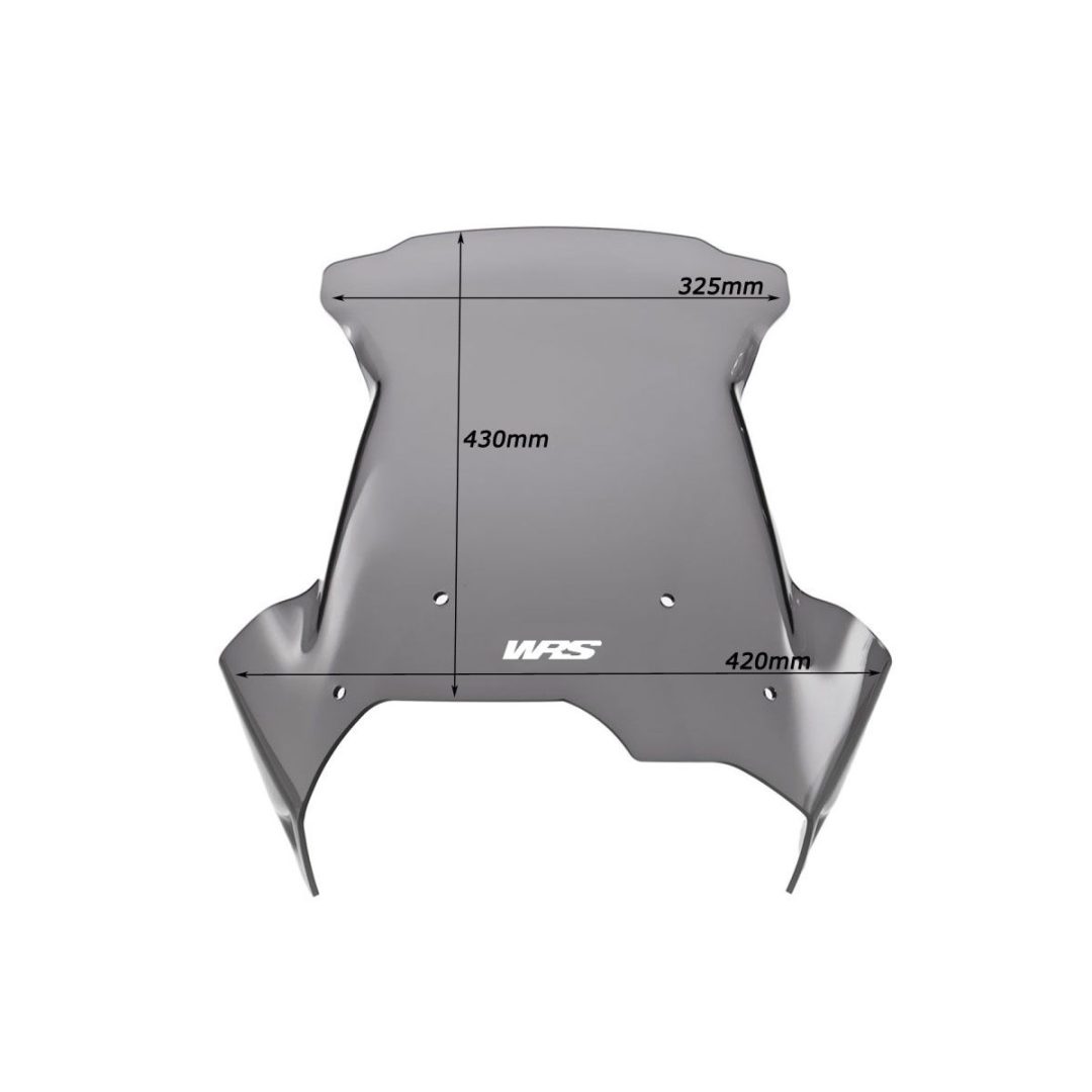 Kåpglas Capo Sporttourer Rök WRS rök – bild 4
