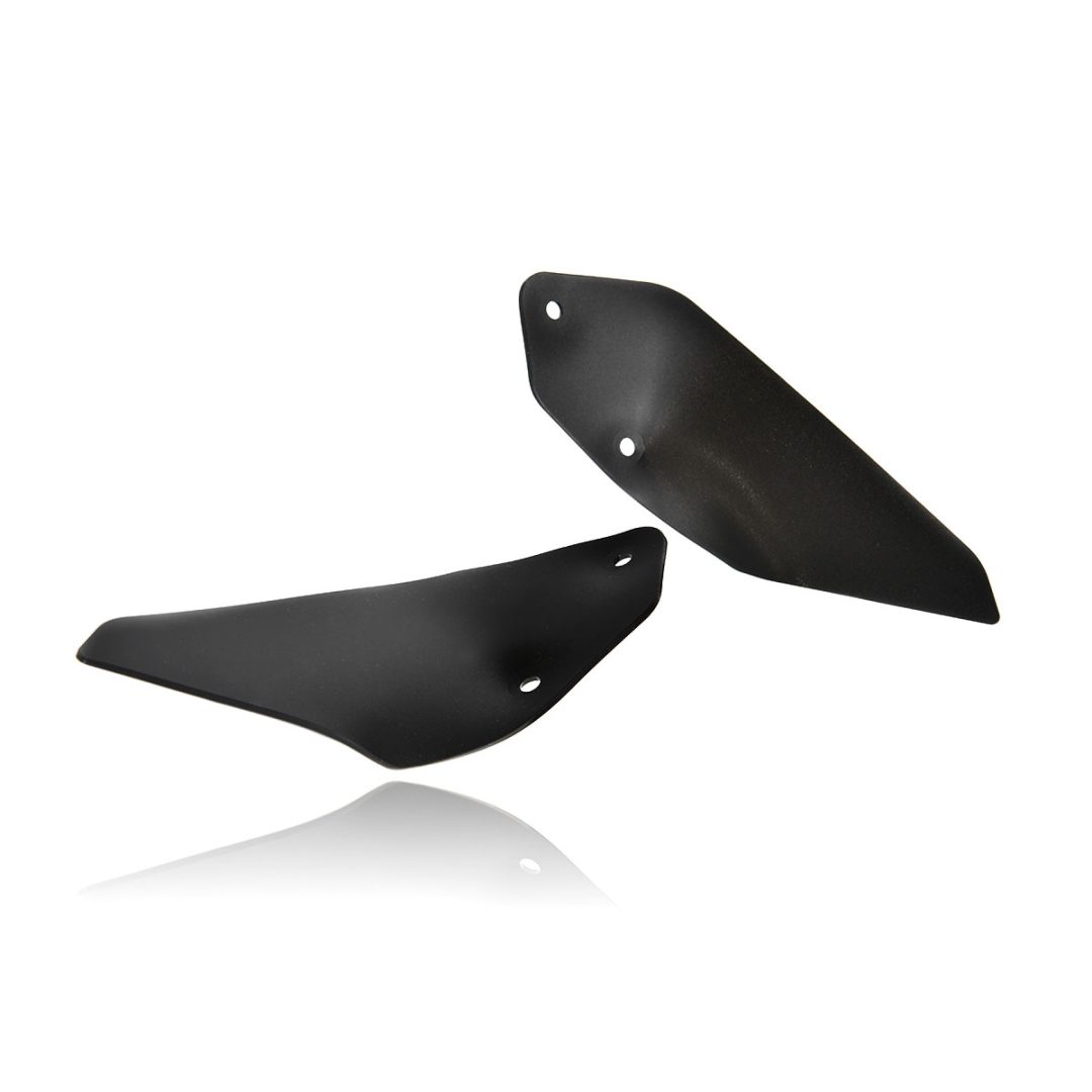 Kåpglas Deflector Shield Mattsvart WRS Mattsvart