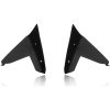 Kåpglas Deflector Shield Mattsvart WRS Mattsvart – miniatyr 3