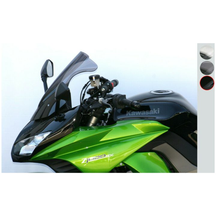 Kåpglas Racing R Svart MRA 340 x 440 mm – bild 3