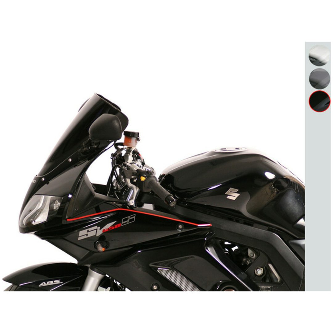 Kåpglas Racing R Svart MRA 350 x 375 mm – bild 3
