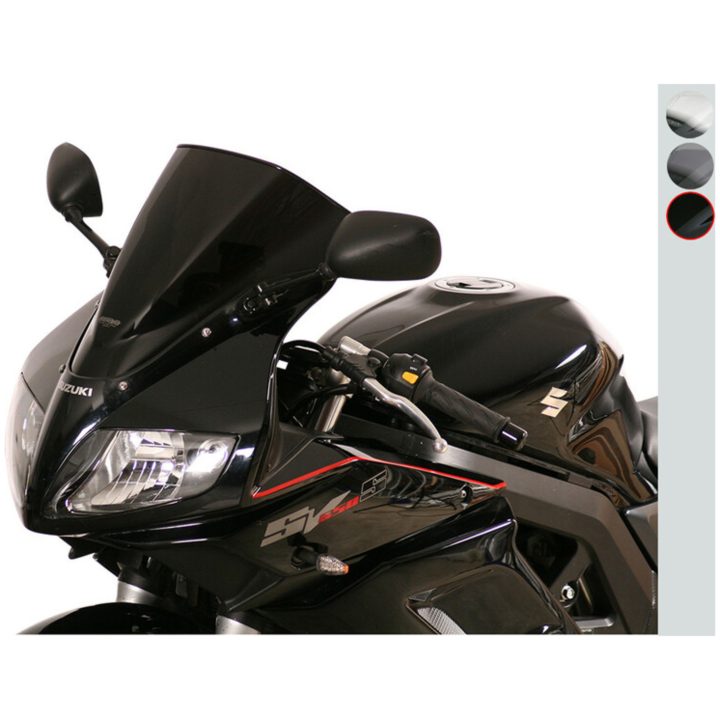Kåpglas Racing R Svart MRA 350 x 375 mm – bild 2