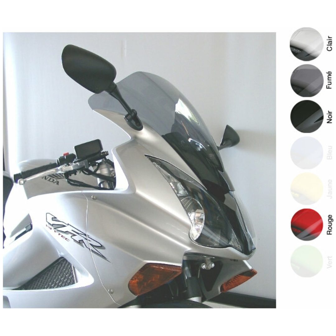 Kåpglas Racing R Svart MRA 420 x 545 mm