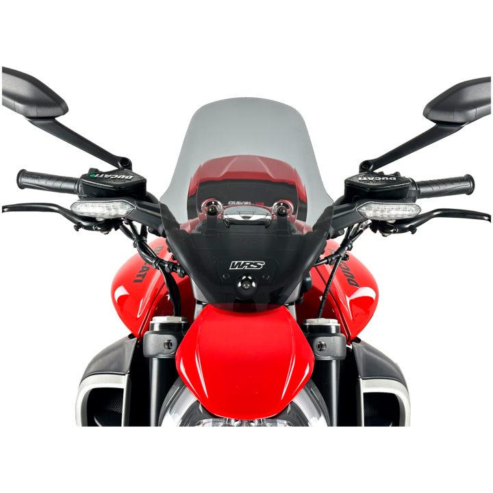 Kåpglas Sport Naked Bike Mörk Rök WRS Vindruta – bild 6