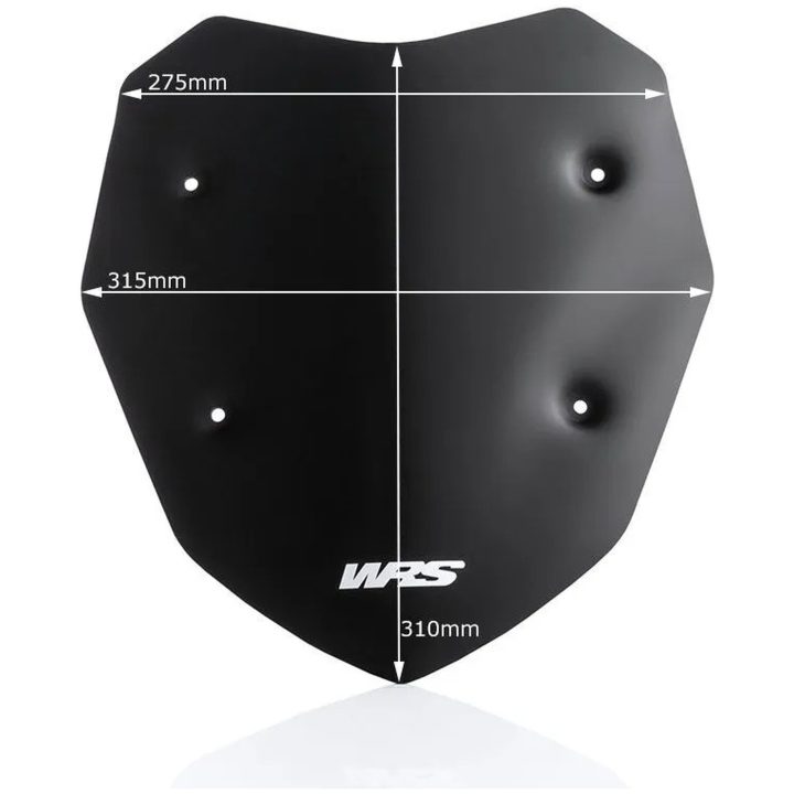 Kåpglas Sporttourer Mattsvart WRS Mattsvart – bild 5