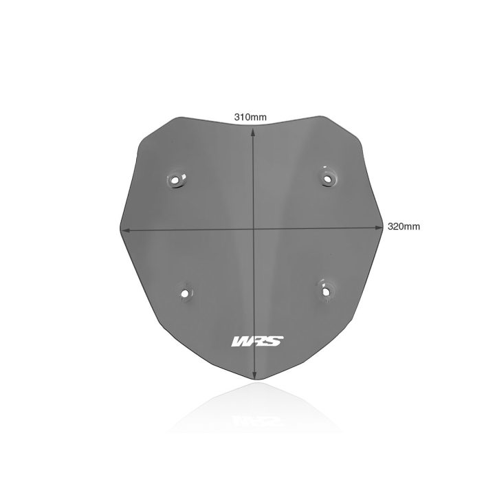 Kåpglas Sporttourer Mörk Rök WRS Mörk rök – bild 3