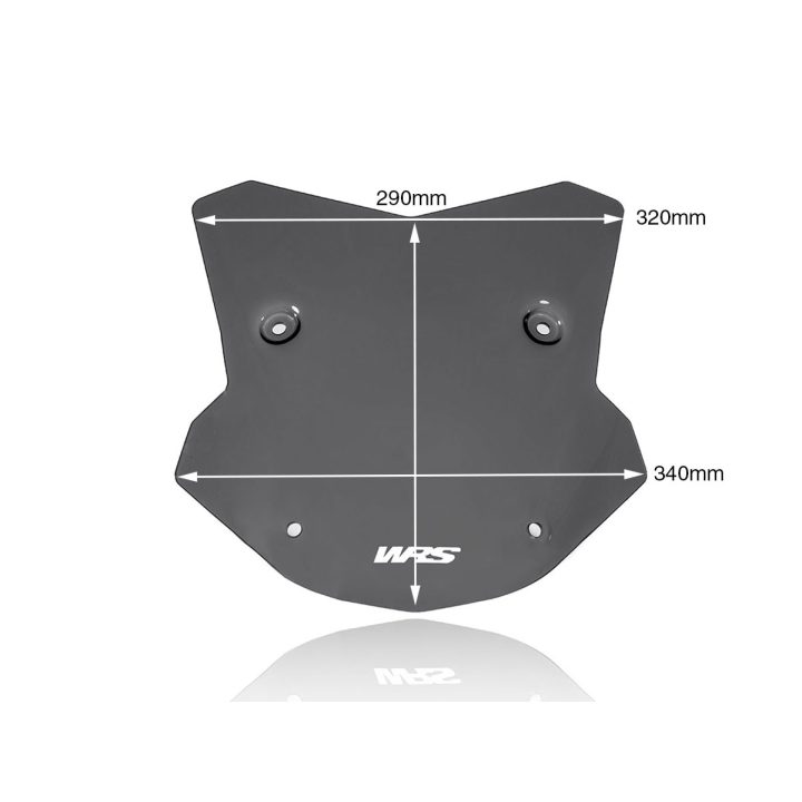 Kåpglas Sporttourer Mörk Rök WRS Vindruta – bild 8
