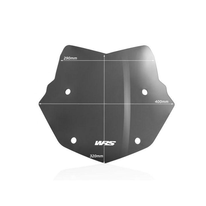 Kåpglas Standard Enduro Mörk Rök WRS Mörk rök – bild 3