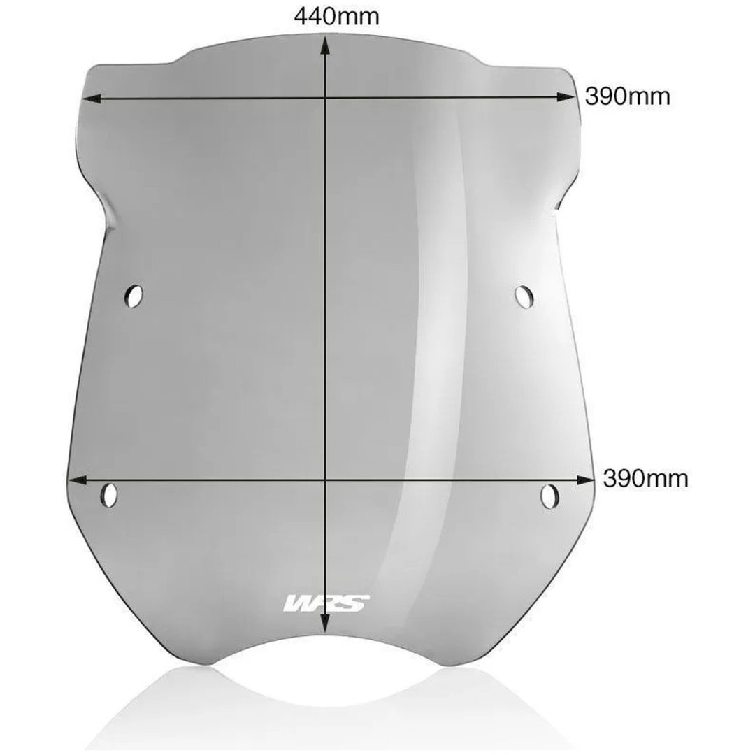 Kåpglas Tourer Rök WRS rök – bild 2