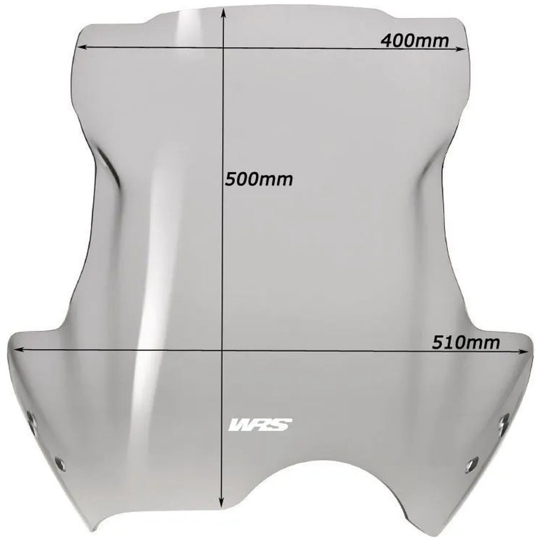 Kåpglas Tourer Rök WRS rök – bild 3