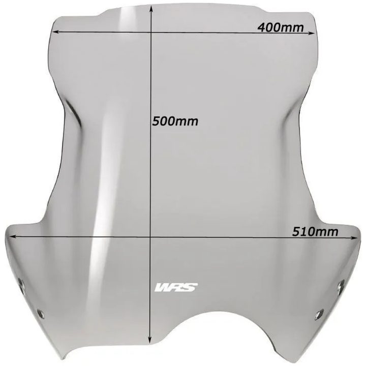 Kåpglas Tourer Rök WRS rök – bild 3