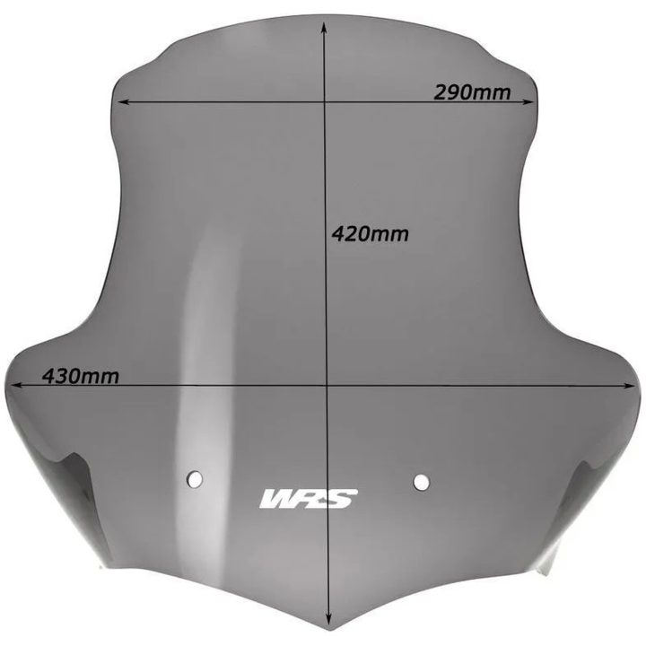 Kåpglas Tourer Rök WRS rök – bild 5