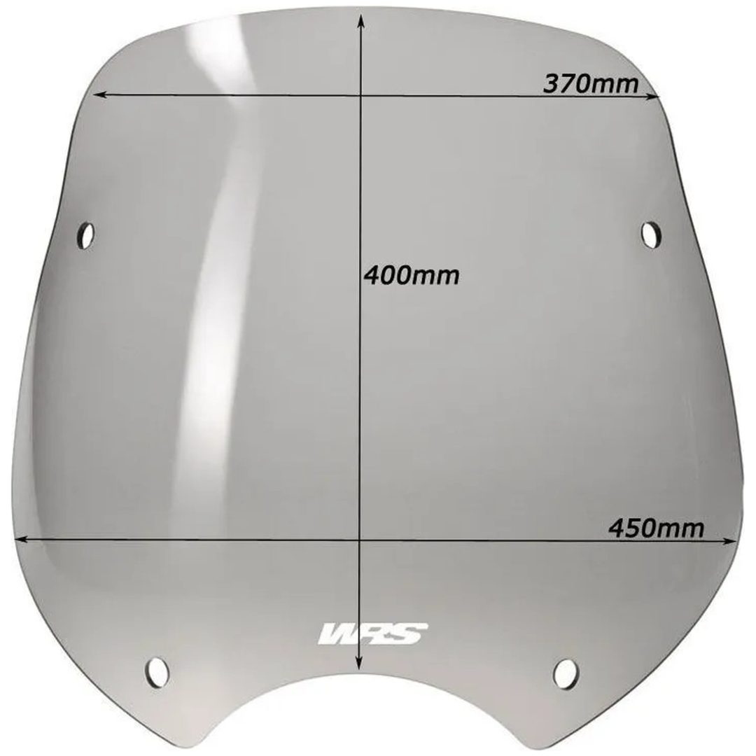 Kåpglas Tourer Rök WRS rök – bild 3