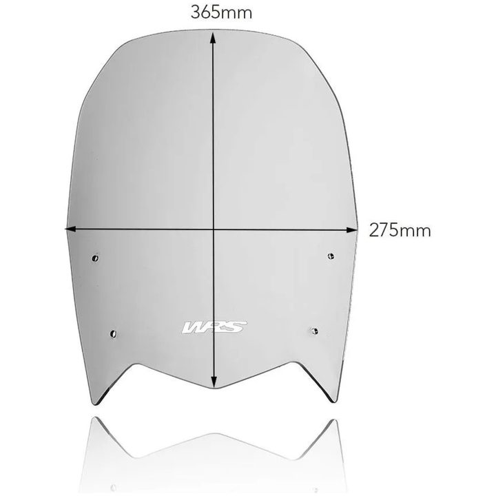 Kåpglas Tourer Rök WRS rök – bild 3