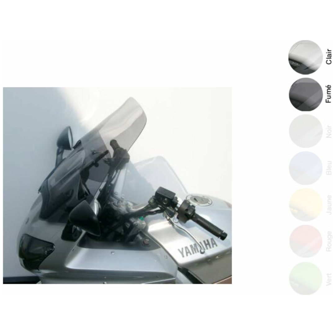 Kåpglas Vario-Touring VM Klar MRA 620 x 550 mm/Med Spoiler