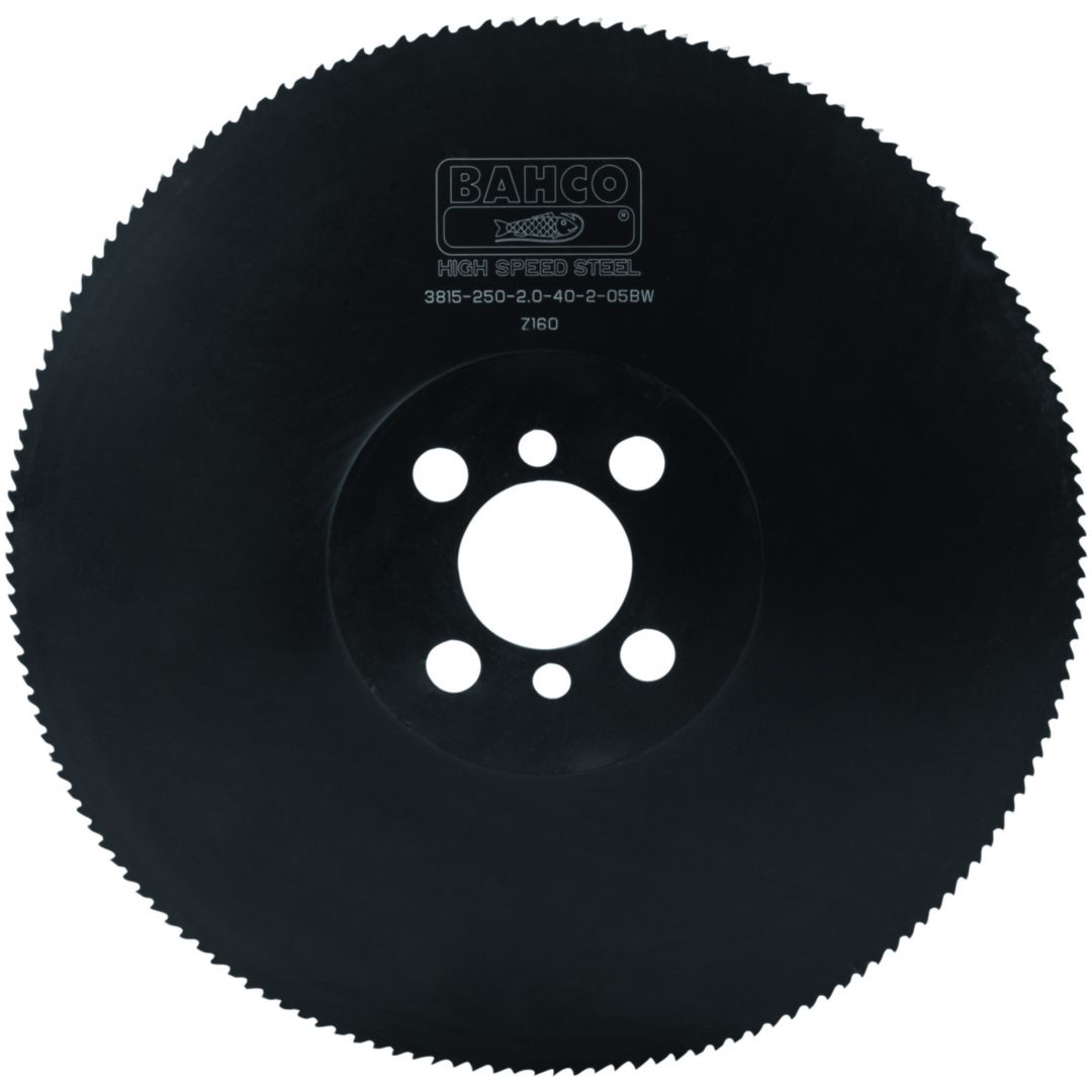 Kapklinga 40-2-centrumhål Snabbstål 275 mm BW4 BAHCO Diameter: 275 mm / Tjocklek: 2.5 mm / Tänder: 220