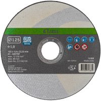 KAPSKIVA 125X1,0X22 METALL
