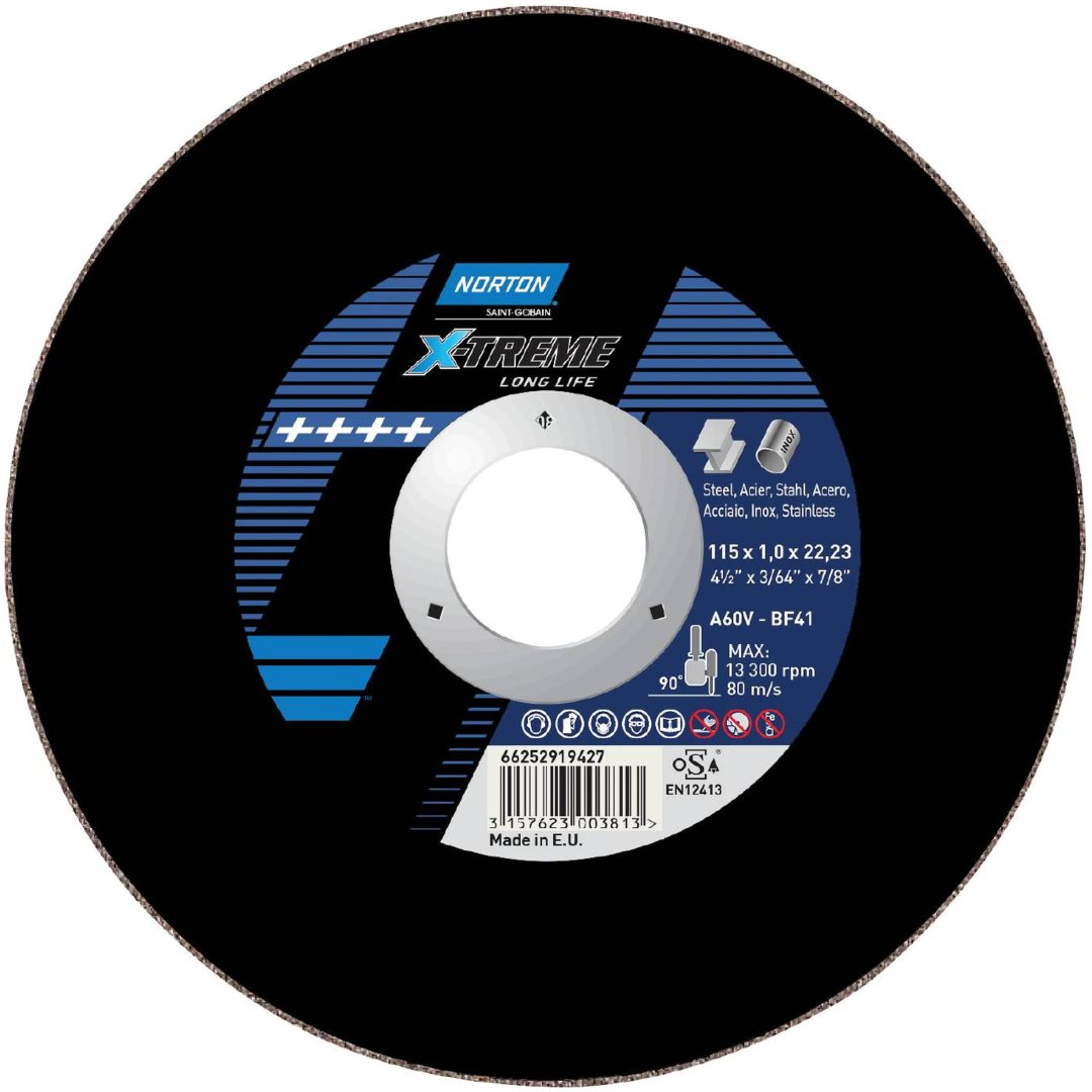 Kapskiva X-treme NORTON KAPSKIVA 125X1,0X22 X-TREME
