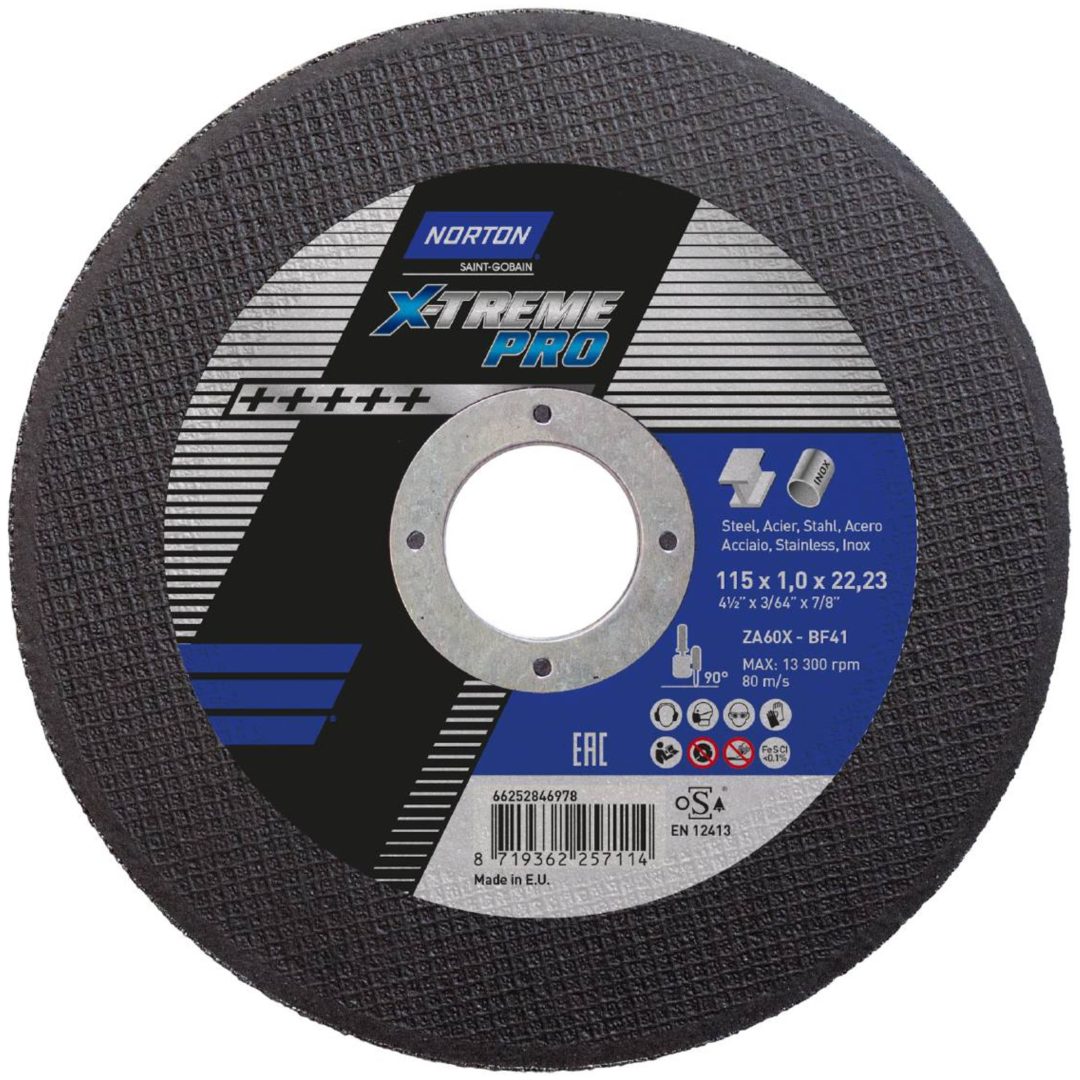 Kapskiva X-Treme Pro NORTON KAPSKIVA 115X1,0X22 XTREME PRO