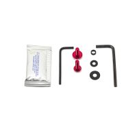 Kåpskruvsats Aluminium Röd PRO BOLT